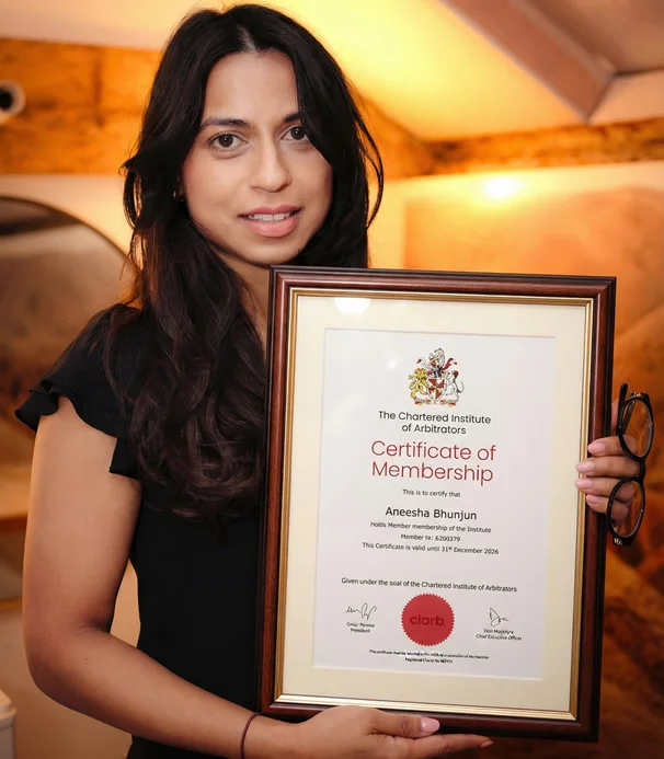 aneesha bhunjun cert